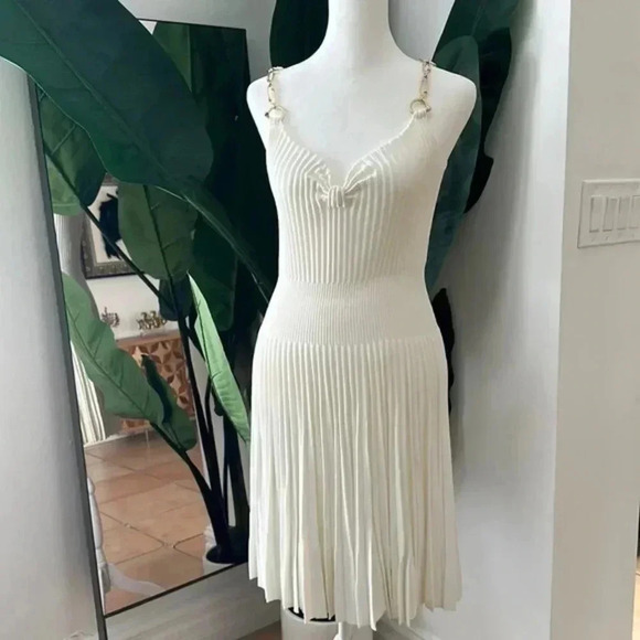 GUCCI SZ S IVORY Classy Elegant Mini Dress - Picture 1 of 9